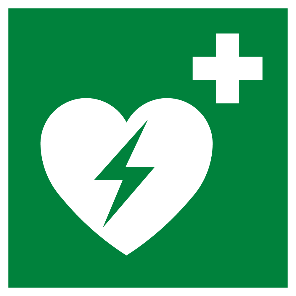 Automated External Heart Defibrillator(AED) Symbol