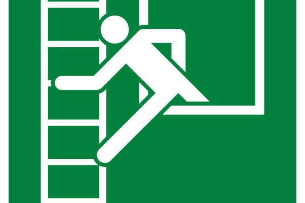 Emergency Window With Escape Ladder